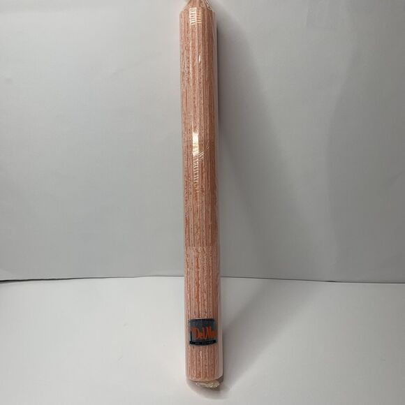 Vintage Del Mar Pink 100% Beeswax Candle GIANT 20 Inches Tall Brand New - Picture 2 of 10
